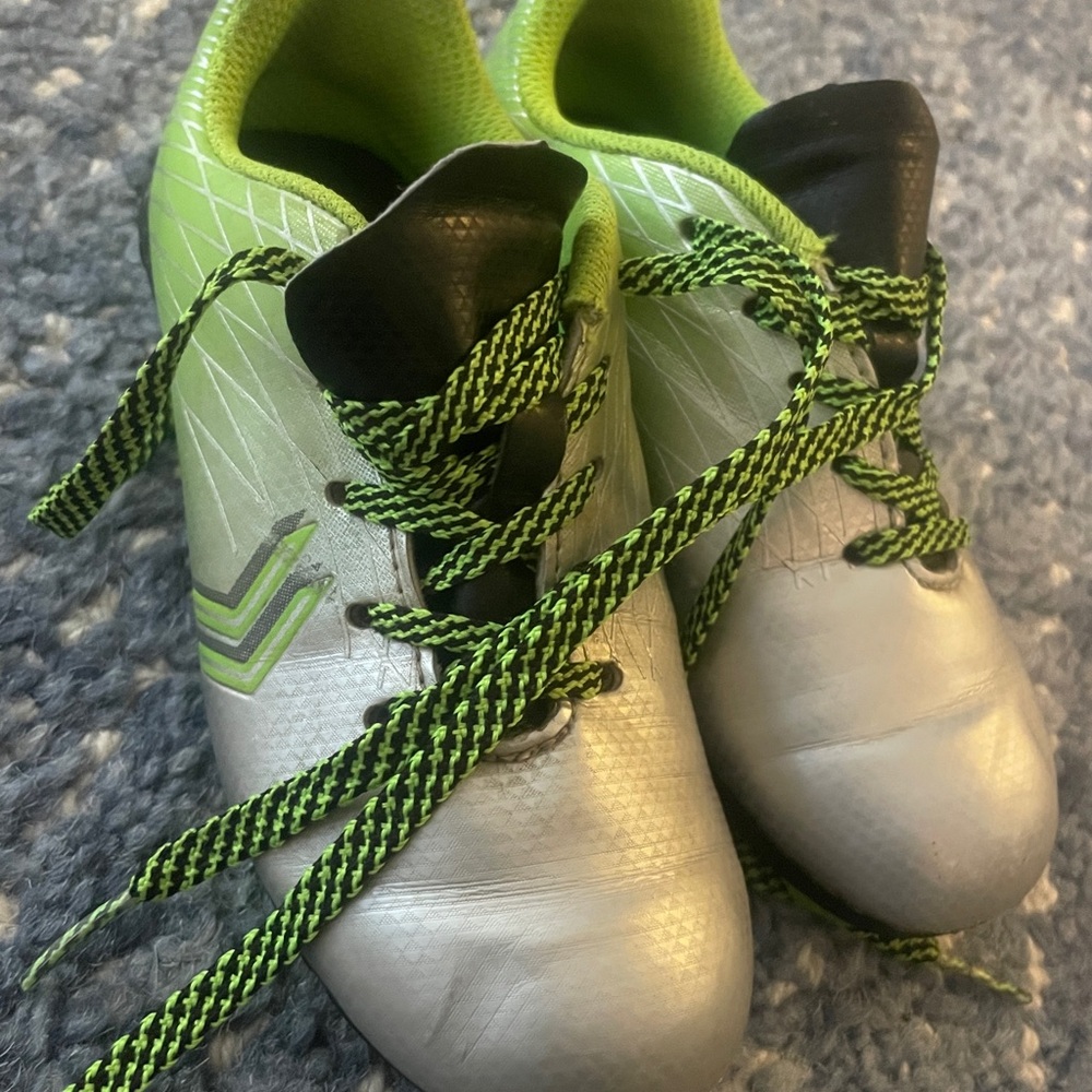 Toddler Green and Black Soccer Cleats